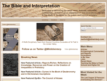 Tablet Screenshot of bibleinterp.com